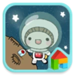 Logo of Space dodol launcher theme android Application 